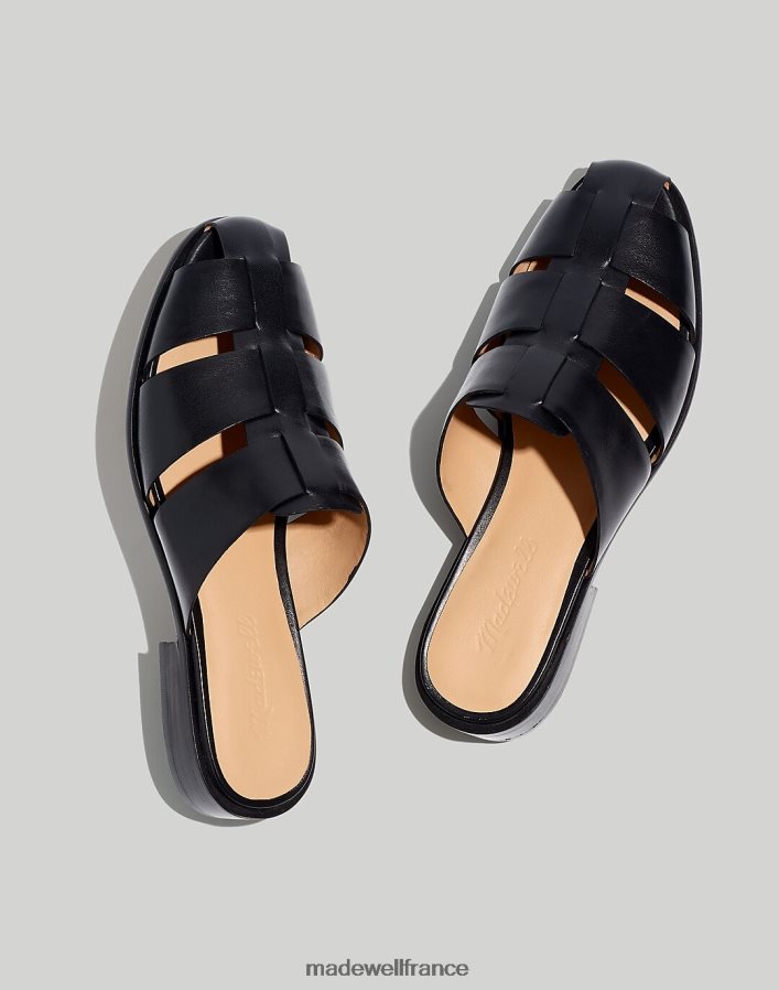 chaussure fr Madewell femmes la mule du pêcheur dixson vrai noir DX88282679