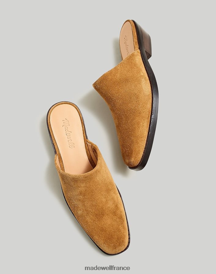 chaussure fr Madewell femmes la mule occidentale de Jesse caramel au beurre DX88282676
