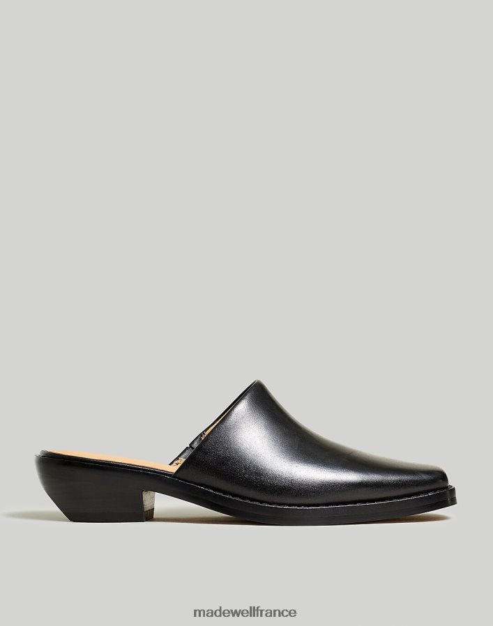 chaussure fr Madewell femmes la mule occidentale de Jesse vrai noir DX88282677