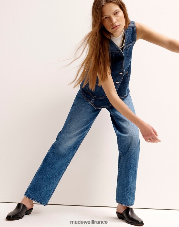 chaussure fr Madewell femmes la mule occidentale de Jesse vrai noir DX88282677