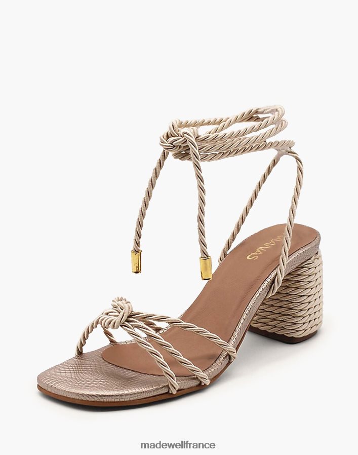 chaussure fr Madewell femmes Kaanas Selena talon noué noir DX88281710