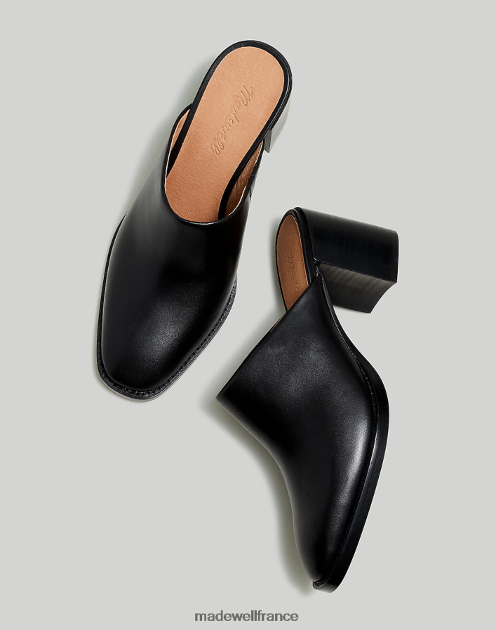 chaussure fr Madewell femmes la mule macarro vrai noir DX88282689