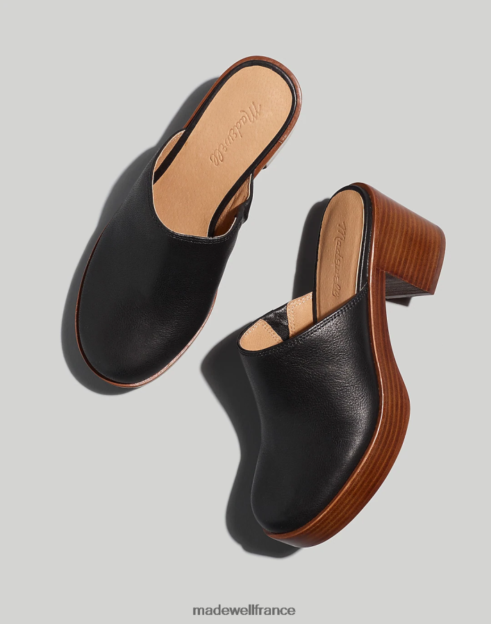 chaussure fr Madewell femmes la mule plateforme Janeen vrai noir DX88282690