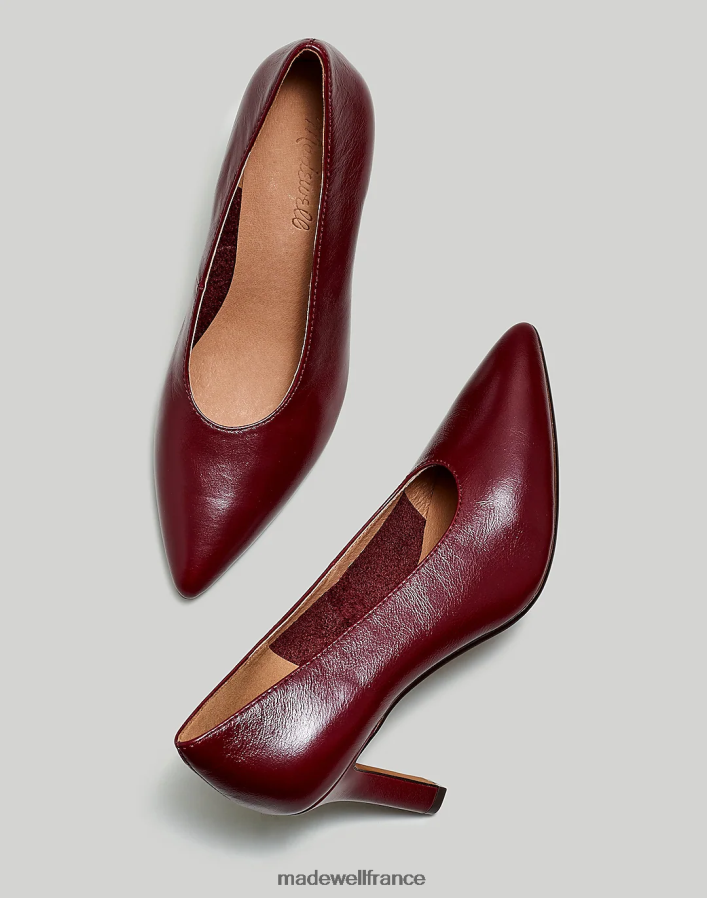 chaussure fr Madewell femmes la pompe Janet bordeaux rouillé DX88282692
