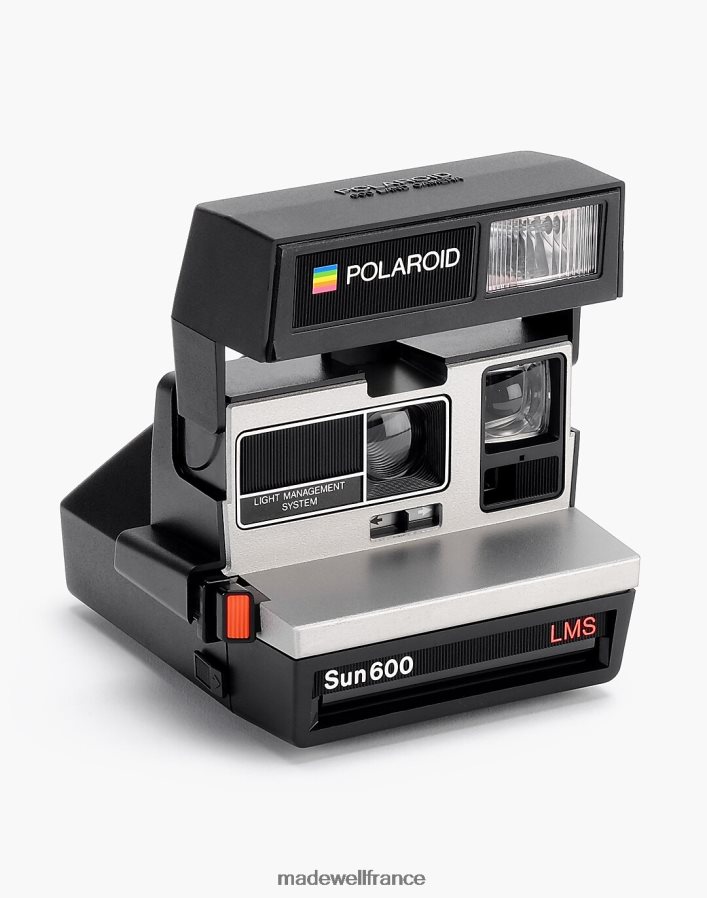 collection fr Madewell femmes retrospekt remis à neuf vintage polaroid 600 sun600 lms appareil photo instantané argent DX88282183