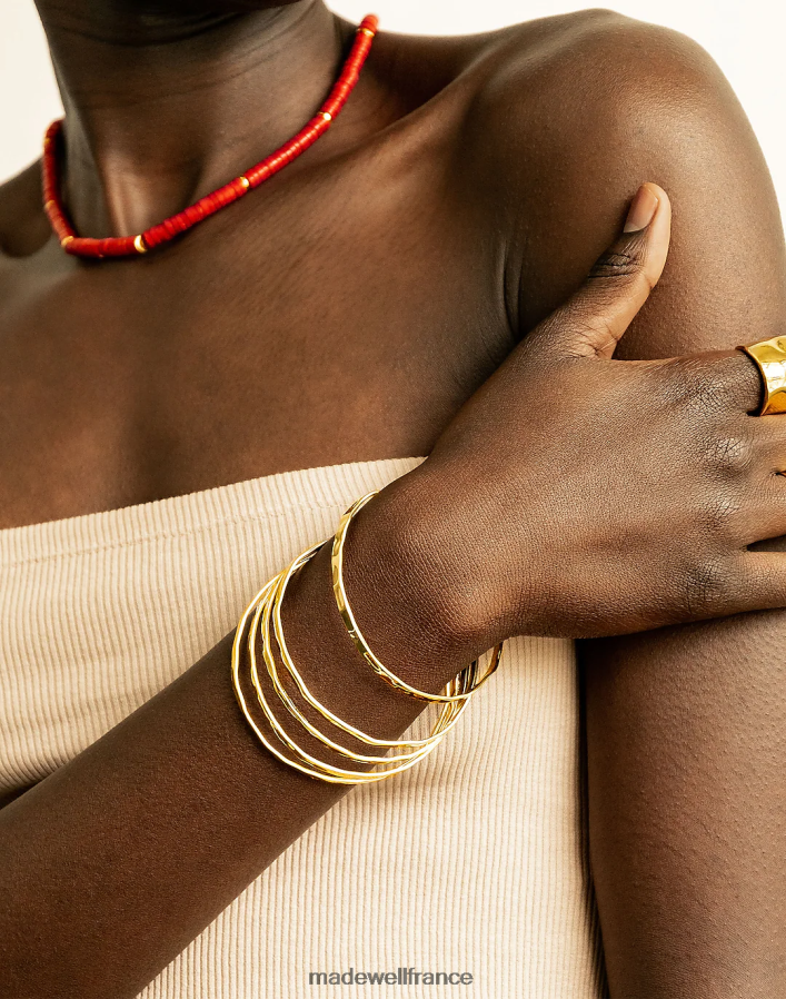 collection fr Madewell femmes ensemble de bracelets soko maji or DX88282249