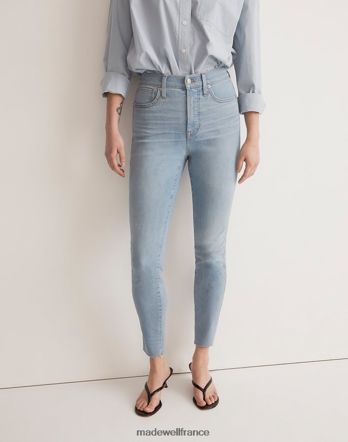 vêtements fr Madewell femmes Jean court skinny taille haute 10'' lavage charlemont DX88282516