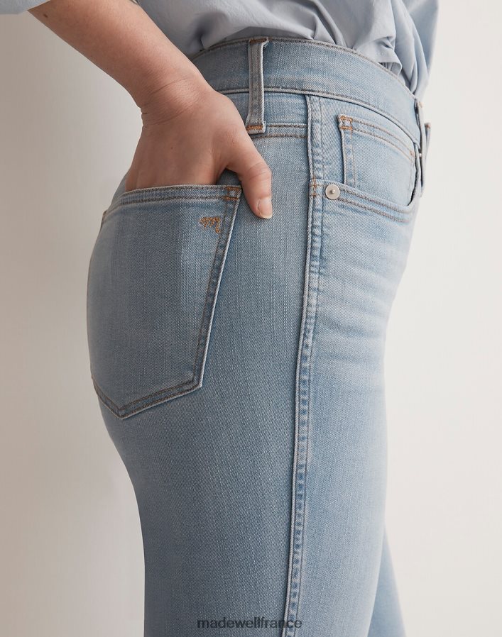 vêtements fr Madewell femmes Jean court skinny taille haute 10'' lavage charlemont DX88282516