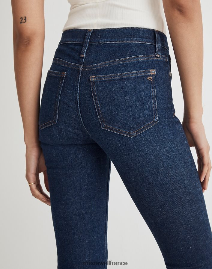 vêtements fr Madewell femmes Jean skinny 8'' lavage cortland DX88282579