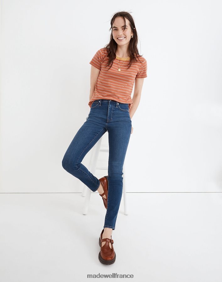 vêtements fr Madewell femmes Jean skinny taille haute 10'' lavage de couronne DX88282559