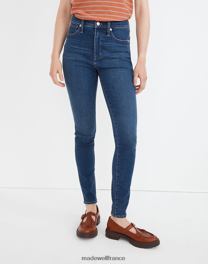 vêtements fr Madewell femmes Jean skinny taille haute 10'' lavage de couronne DX88282559