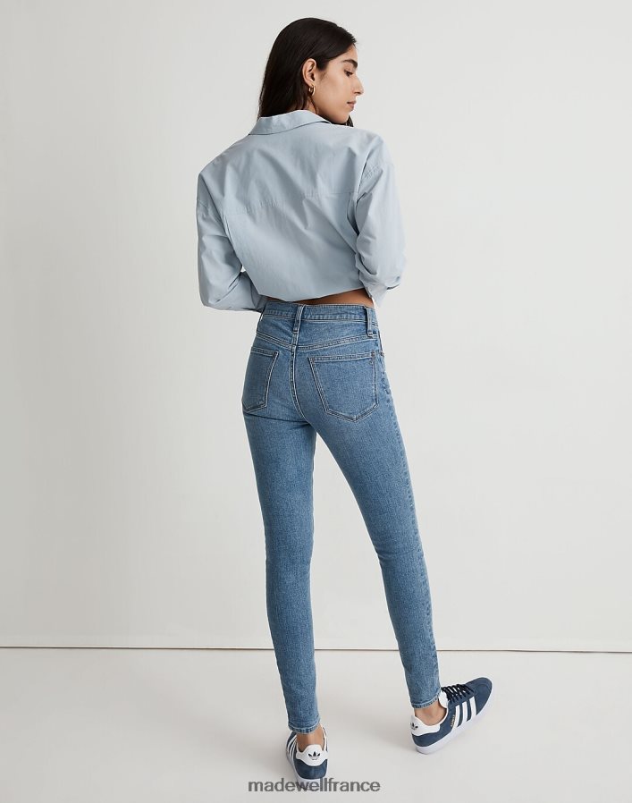 vêtements fr Madewell femmes Jean skinny taille mi-haute 9'' lavage de cloverdale DX88282539