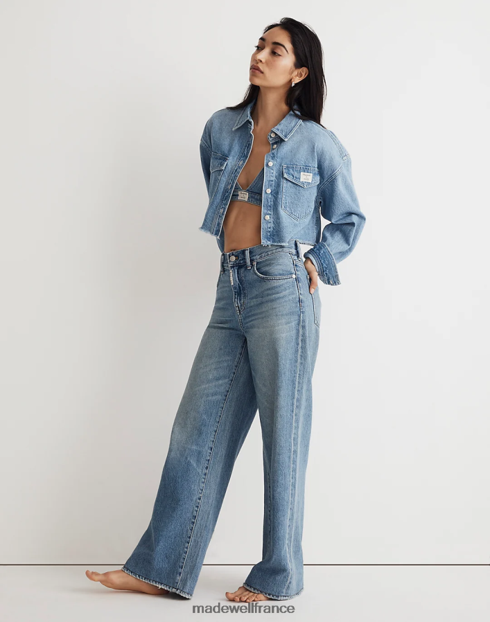 vêtements fr Madewell femmes Molly Dickson - Jean large baggy taille basse andra laver DX88281069