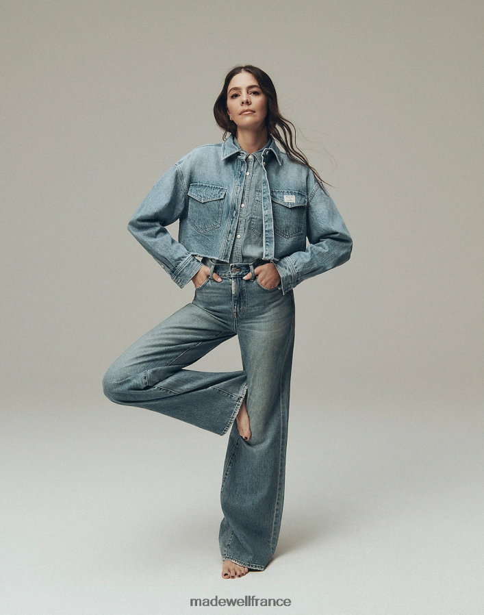 vêtements fr Madewell femmes Molly Dickson - Jean large baggy taille basse andra laver DX88281069