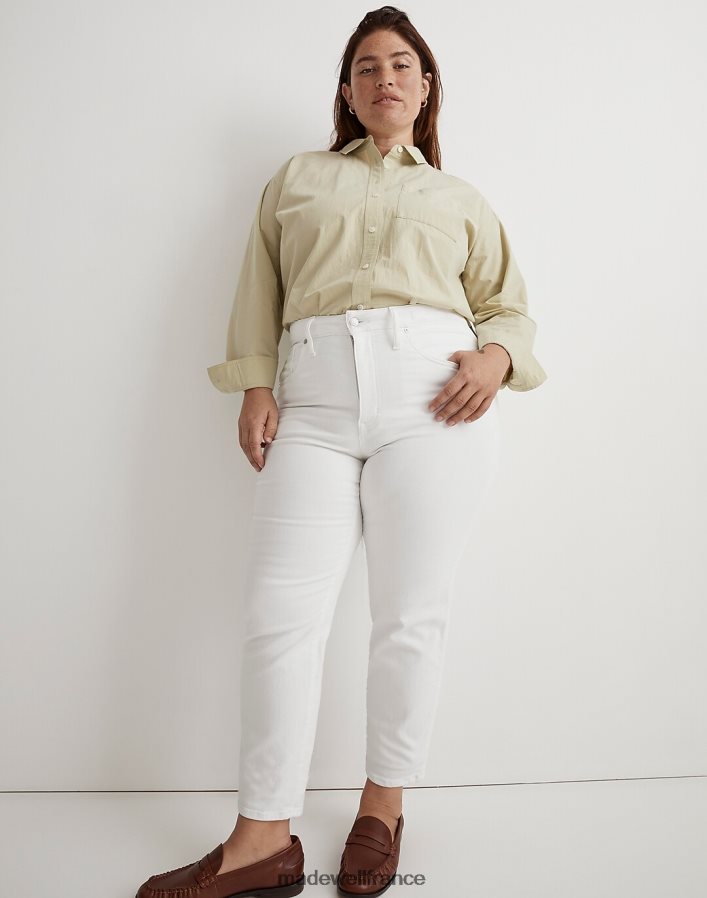 vêtements fr Madewell femmes et un jean cloisonné blanc pur DX88282561