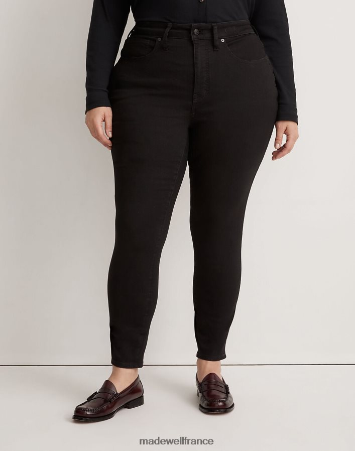 vêtements fr Madewell femmes et un jean skinny taille haute gel noir DX88282553