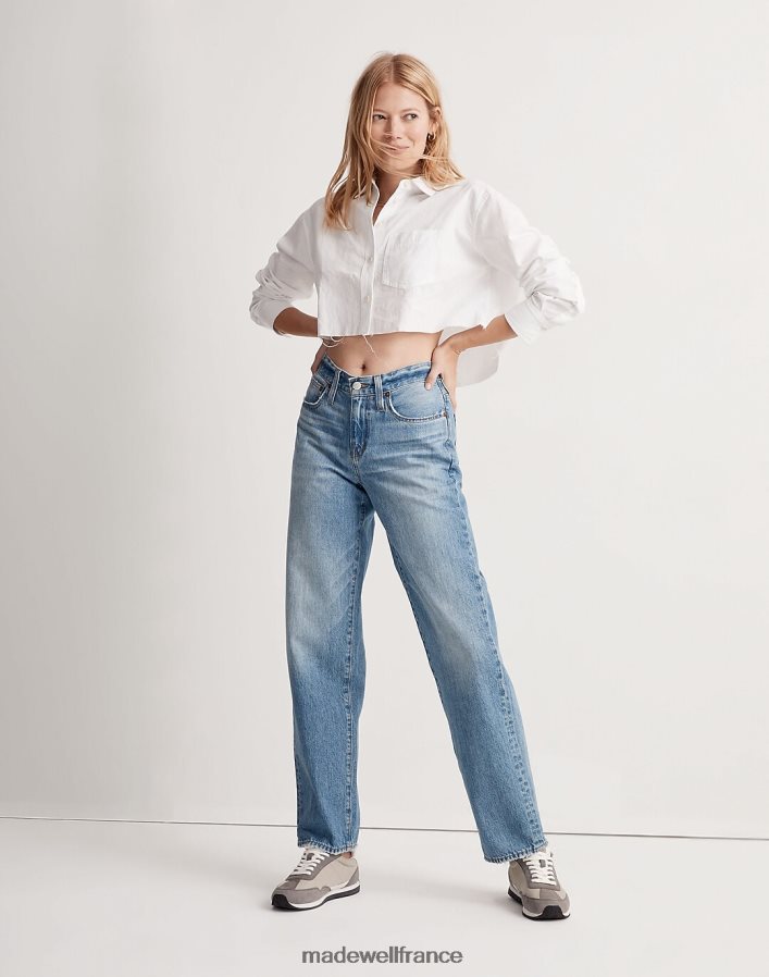 vêtements fr Madewell femmes jean ample taille basse donni lavage mathison DX88281416