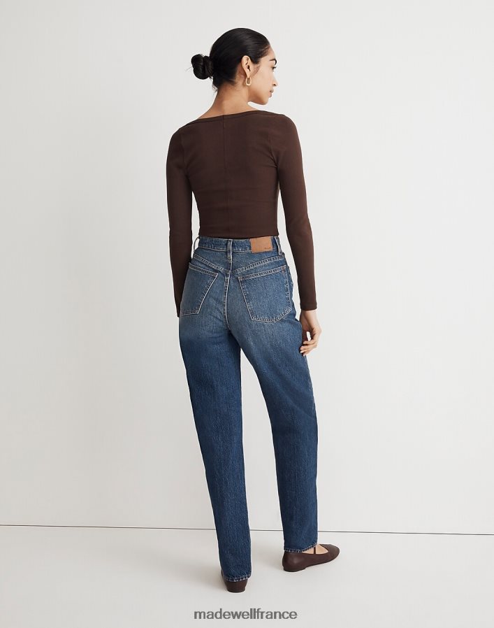 vêtements fr Madewell femmes jean baggy fuselé : édition bicolore lavage fanwell DX88282492
