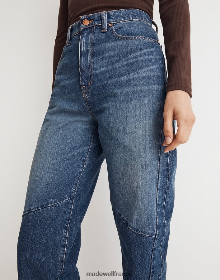 vêtements fr Madewell femmes jean baggy fuselé : édition bicolore lavage fanwell DX88282492