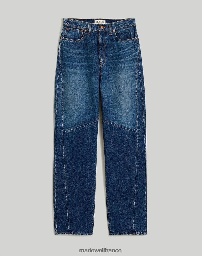 vêtements fr Madewell femmes jean baggy fuselé : édition bicolore lavage fanwell DX88282492