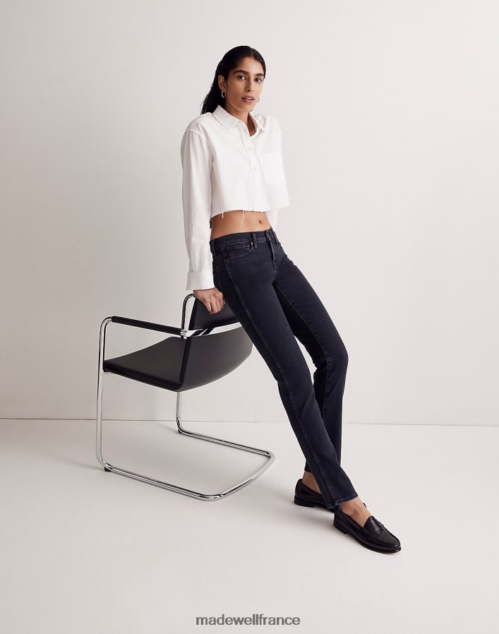 vêtements fr Madewell femmes jean cloisonné taille basse lavage lunaire DX88282527