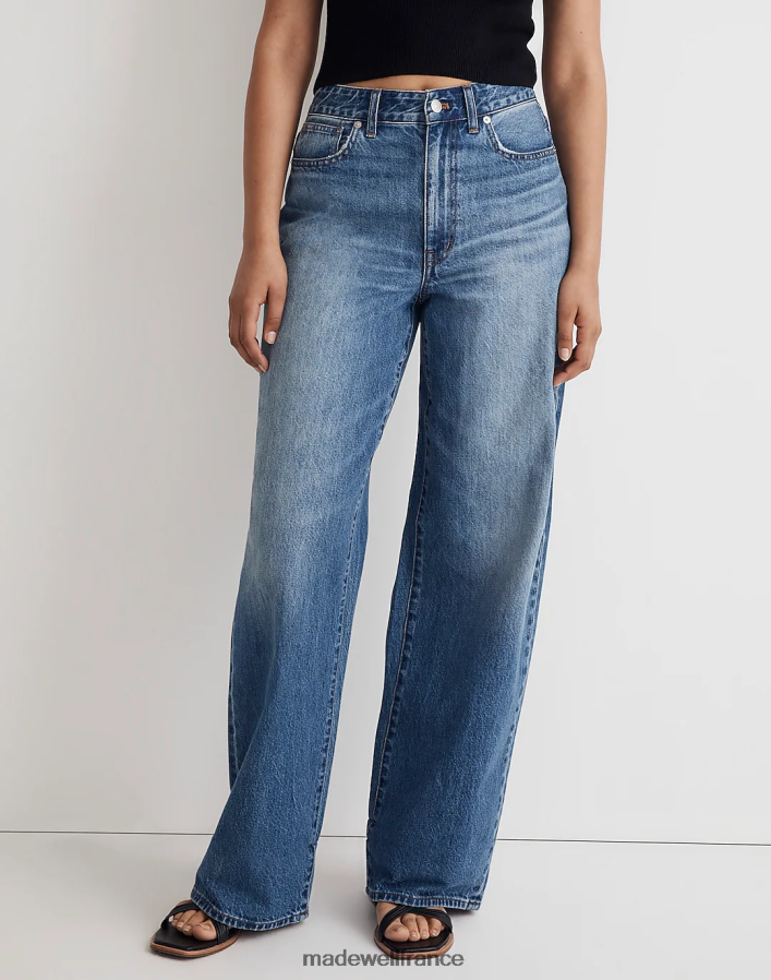 vêtements fr Madewell femmes jean coupe super large lavage fannin DX88281101
