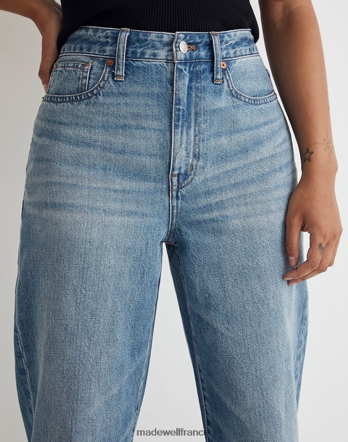 vêtements fr Madewell femmes jean droit ample et courbé lavage letica DX88281095