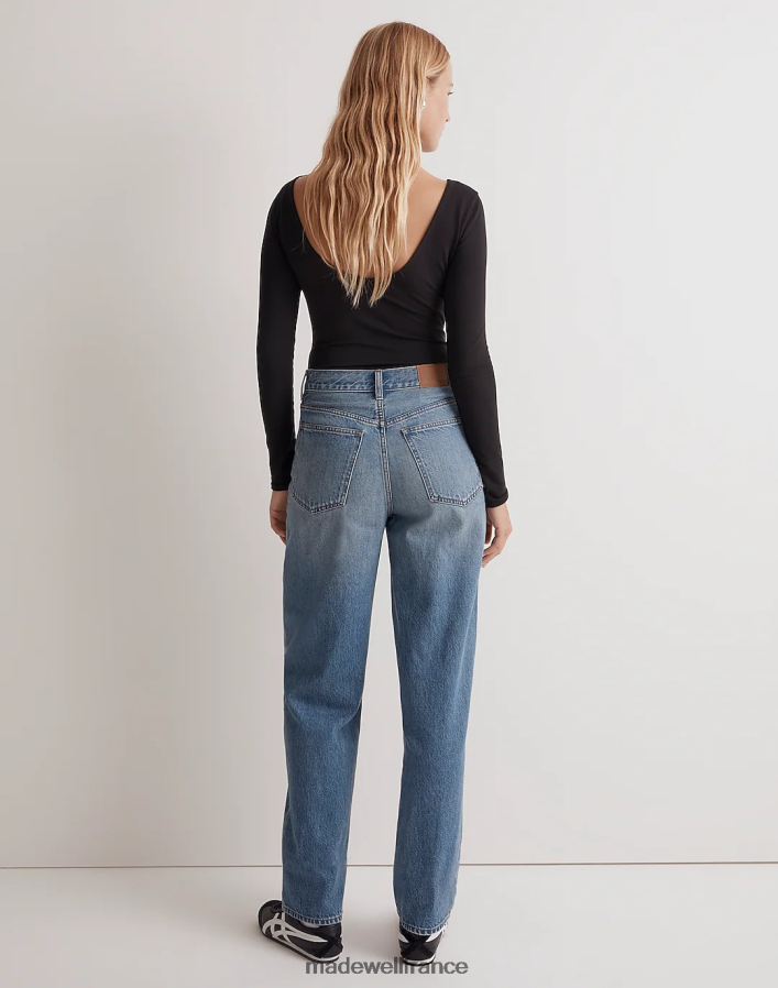 vêtements fr Madewell femmes jean droit ample lavage letica DX88281073