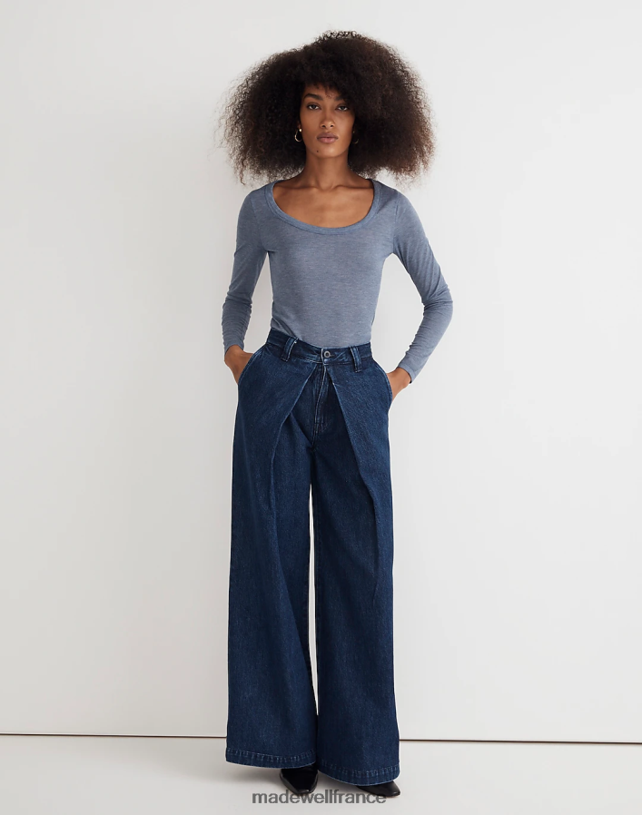 vêtements fr Madewell femmes jean à jambe extra large lavage poyner DX88282578