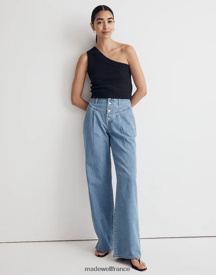 vêtements fr Madewell femmes jean à jambe très large lavage de Lockland DX88282512