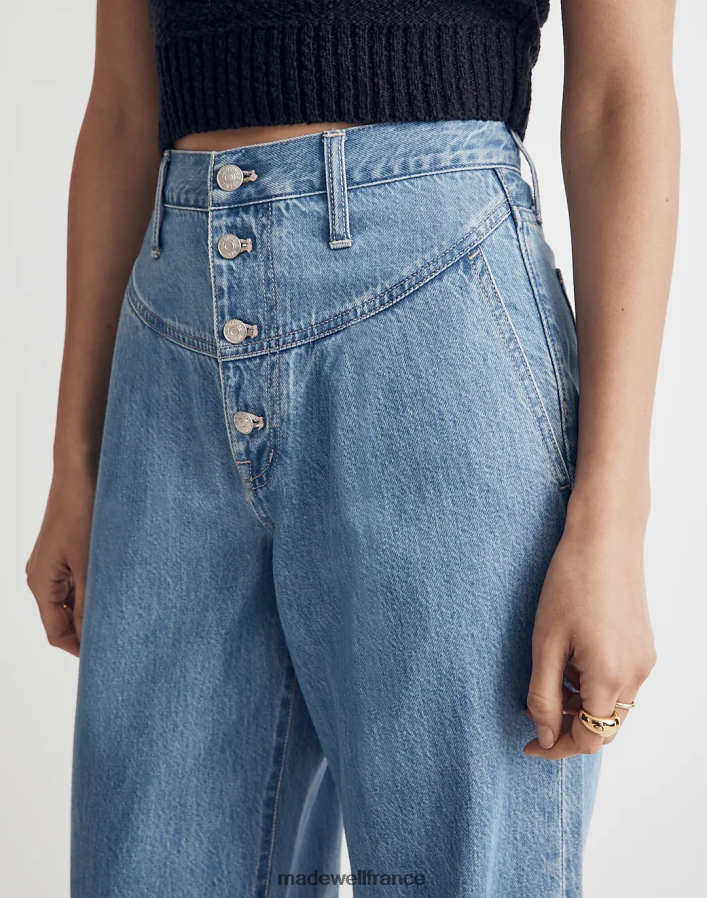 vêtements fr Madewell femmes jean à jambe très large lavage de Lockland DX88282512