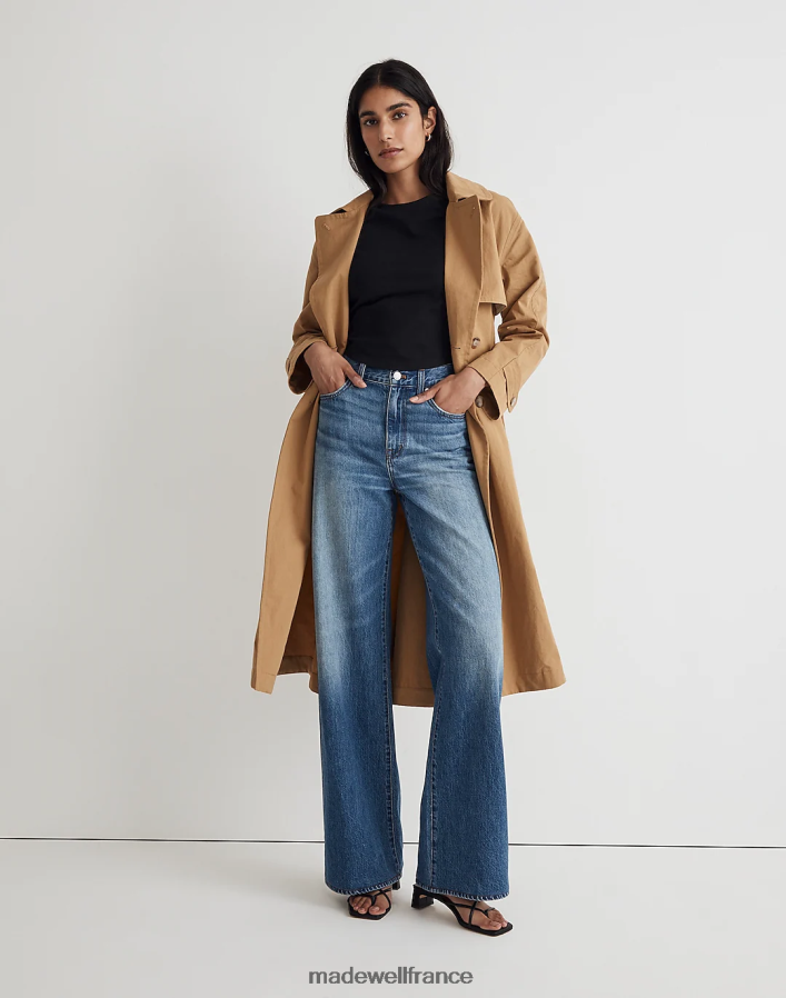 vêtements fr Madewell femmes jean à jambe très large lavage fannin DX88282477