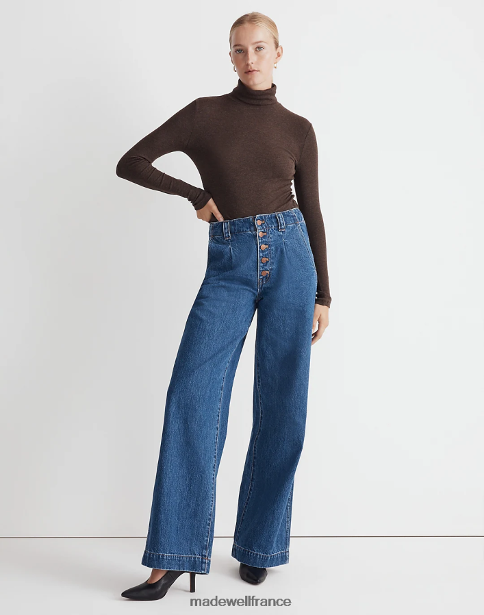 vêtements fr Madewell femmes jean à jambe très large lavage myler DX88281130
