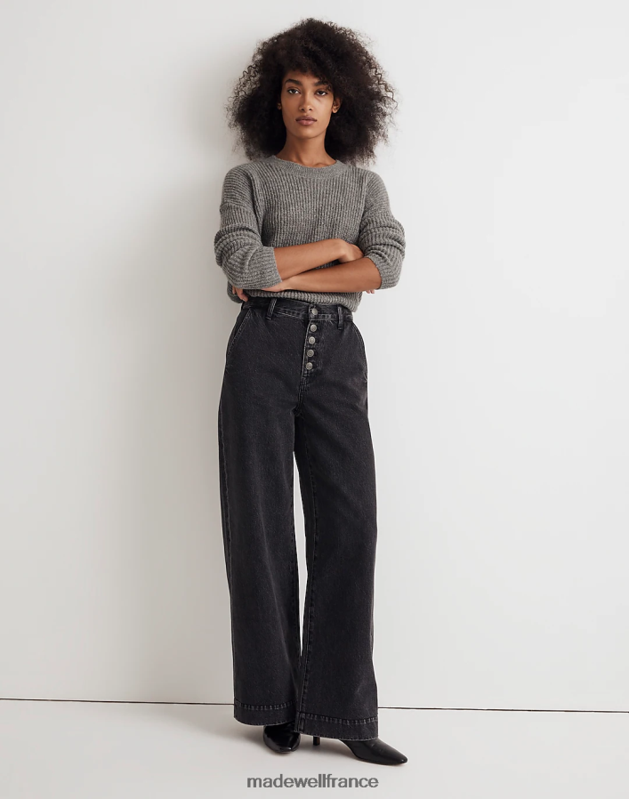 vêtements fr Madewell femmes jean à jambe très large lavage selwick DX88281057