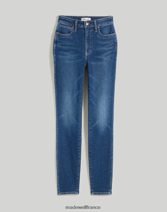 vêtements fr Madewell femmes jean skinny courbé taille haute 10'' lavage Smithley DX88282488