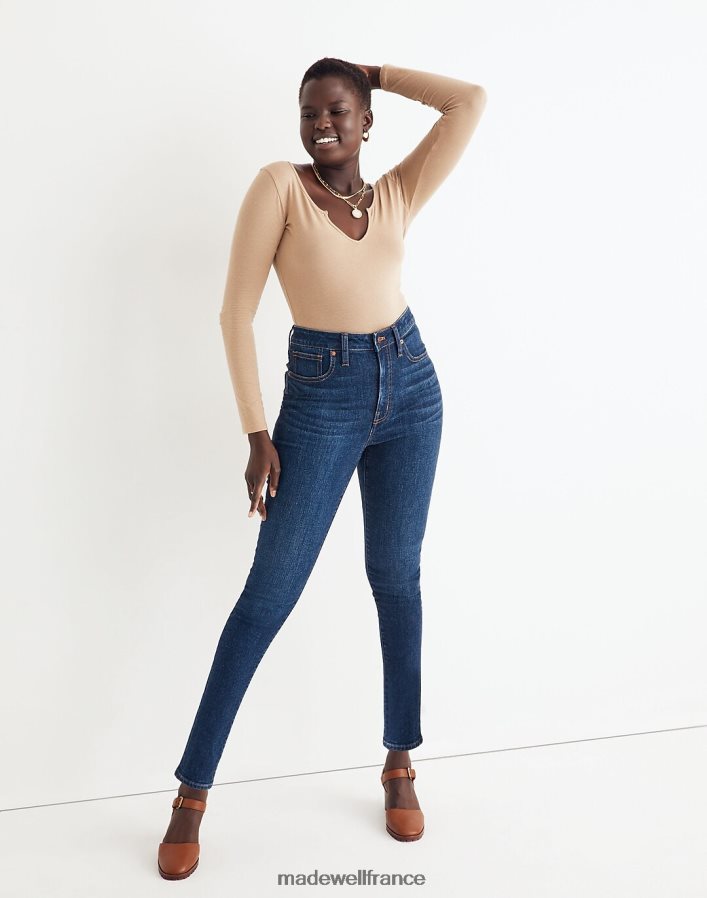 vêtements fr Madewell femmes jean skinny taille haute lavage de Séville DX88282551