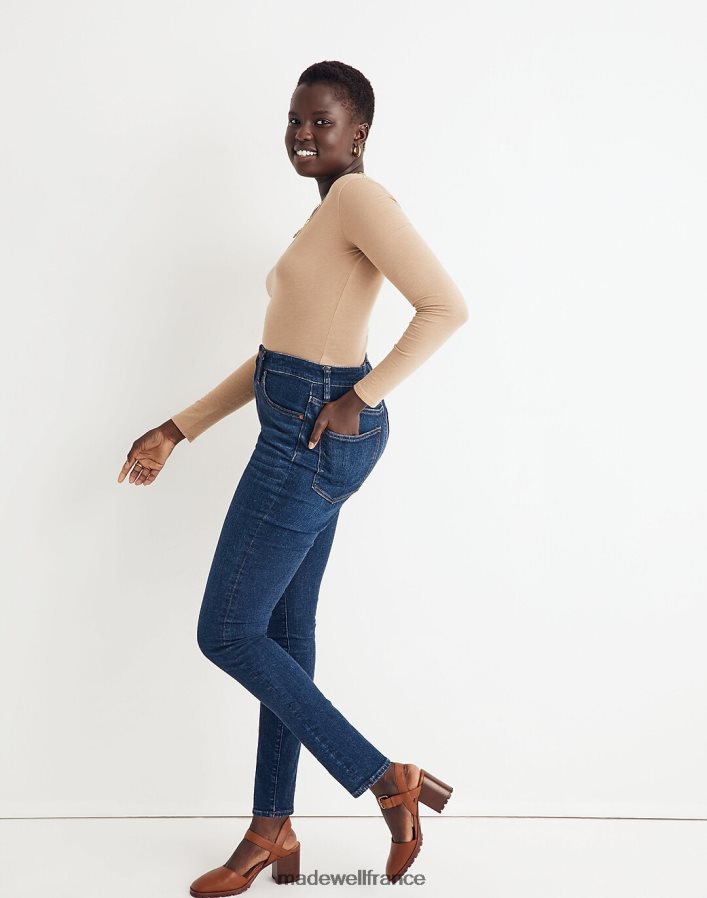 vêtements fr Madewell femmes jean skinny taille haute lavage de Séville DX88282551