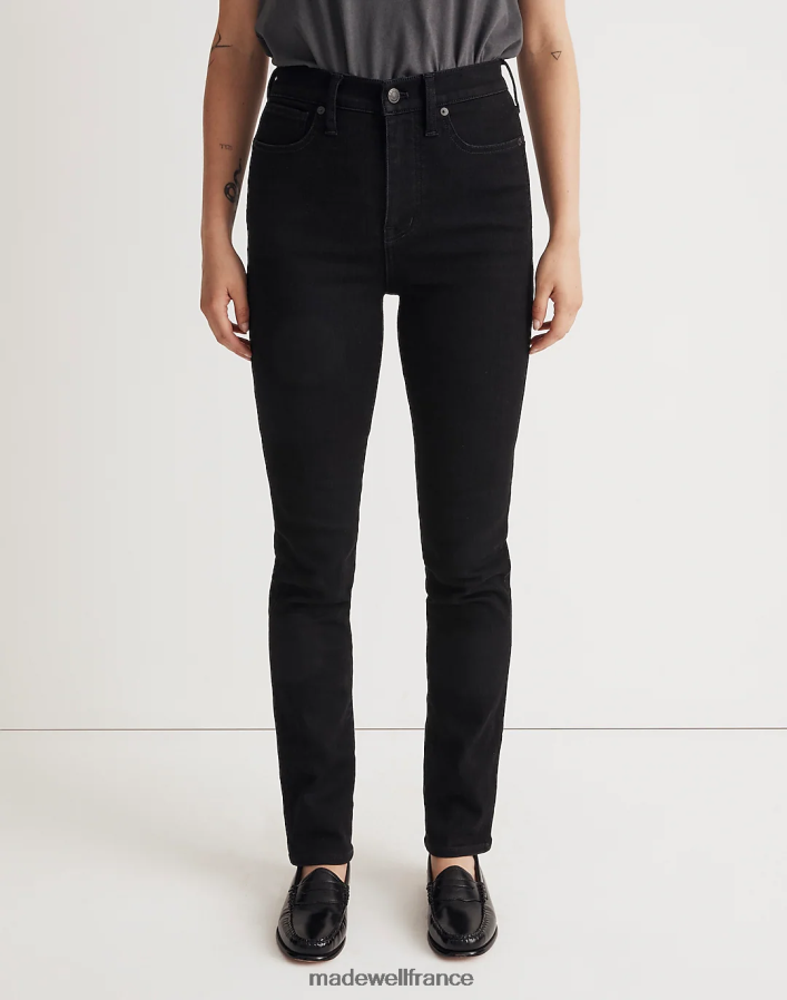 vêtements fr Madewell femmes jean tuyau de poêle lavage noir DX88281126