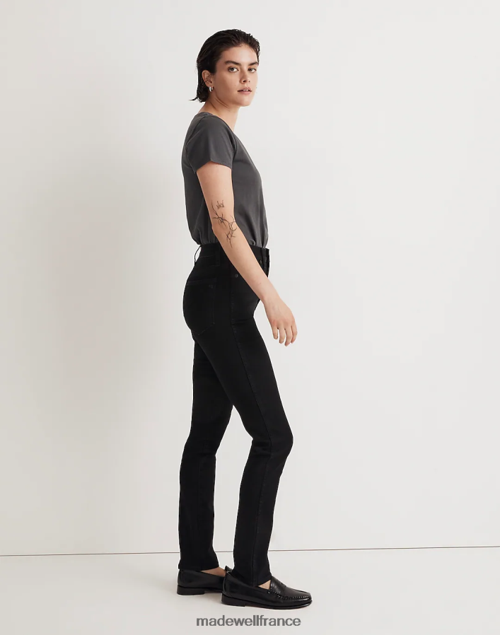 vêtements fr Madewell femmes jean tuyau de poêle lavage noir DX88281126