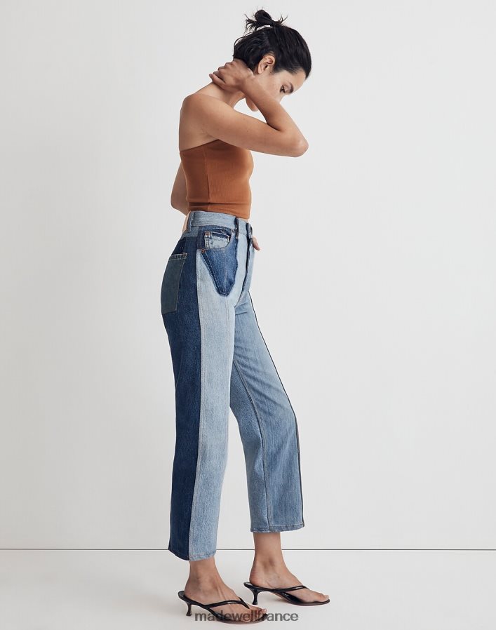 vêtements fr Madewell femmes jeans plein vintage retravaillés côtés b indigo vintage mélangé DX88281340