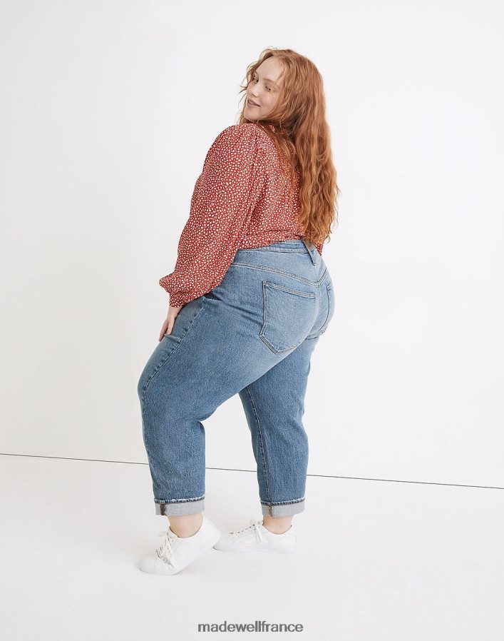 vêtements fr Madewell femmes le jean boy slim taille haute plus : édition tencel denim lavage Neal DX88282573