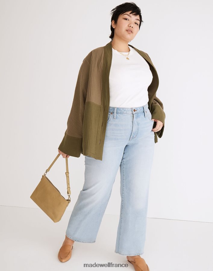 vêtements fr Madewell femmes le jean court large vintage plus parfait lavage d'Edmunds DX88282463