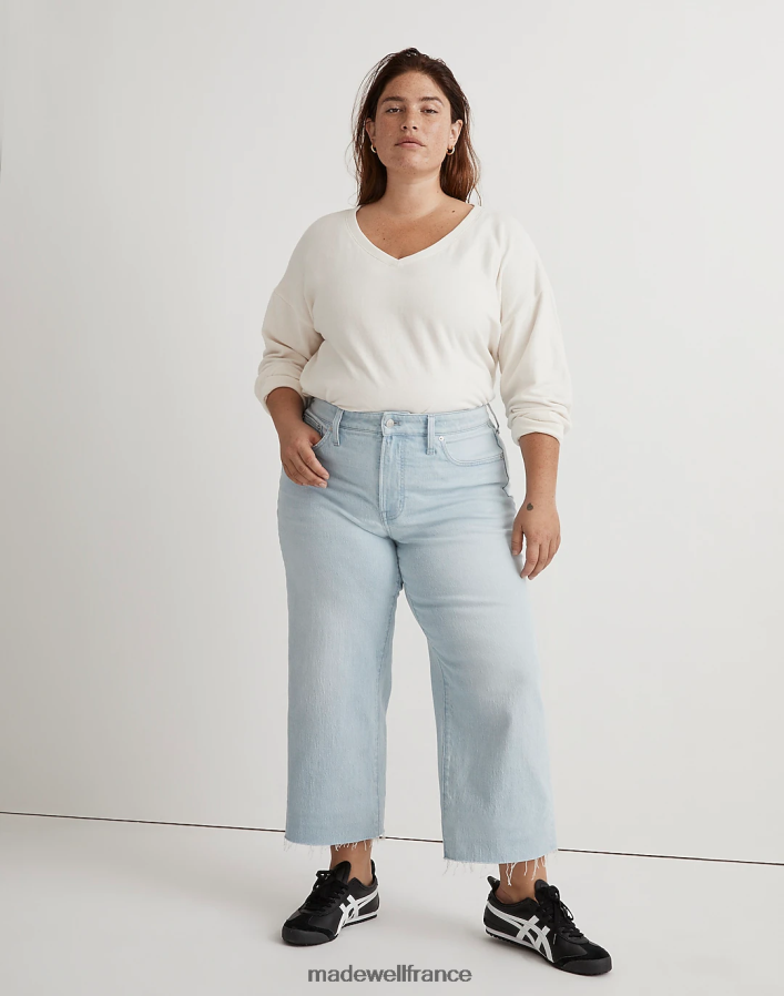vêtements fr Madewell femmes le jean court large vintage plus parfait salle de lavage DX88282530