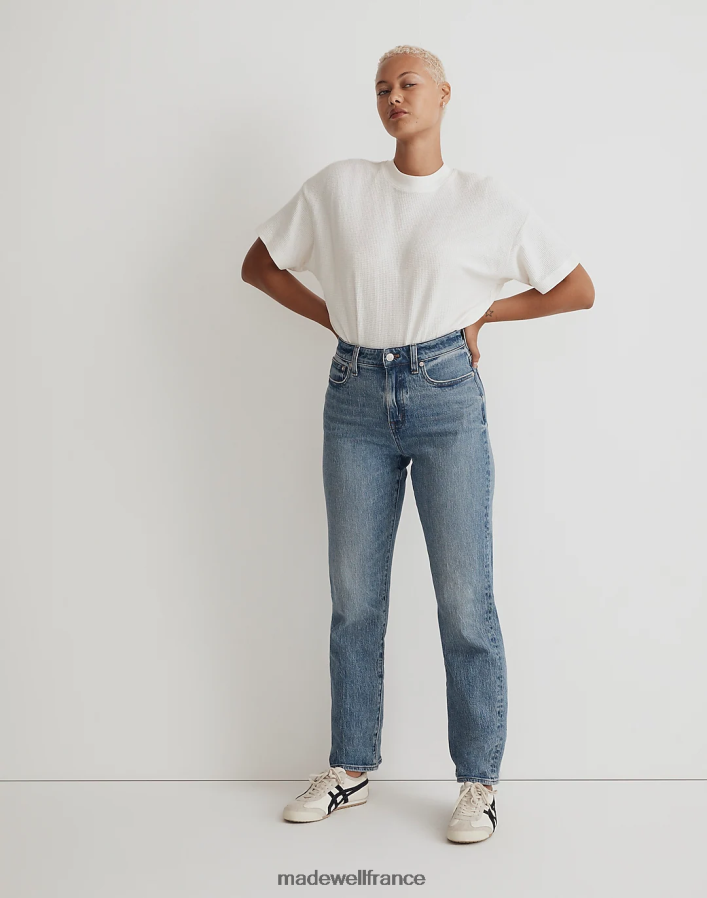 vêtements fr Madewell femmes le jean droit courbé des années 90 enmore laver DX88281086