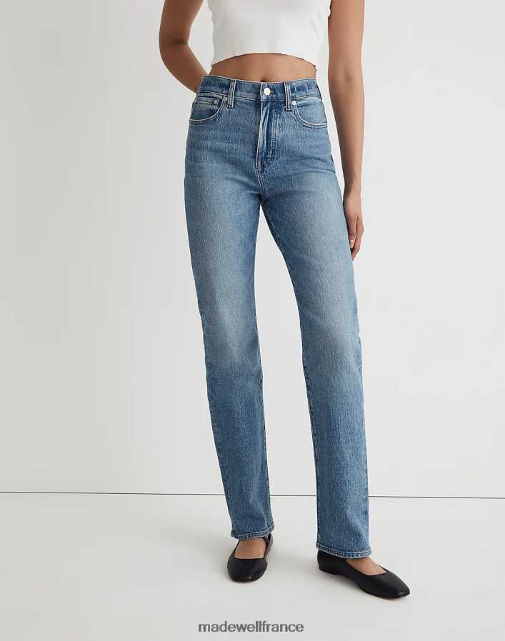 vêtements fr Madewell femmes le jean droit des années 90 enmore laver DX88281117