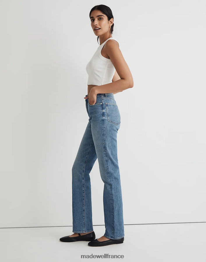 vêtements fr Madewell femmes le jean droit des années 90 enmore laver DX88281117