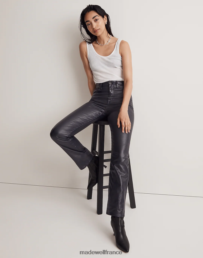 vêtements fr Madewell femmes le jean droit des années 90 feuille bleu nuit DX88281144