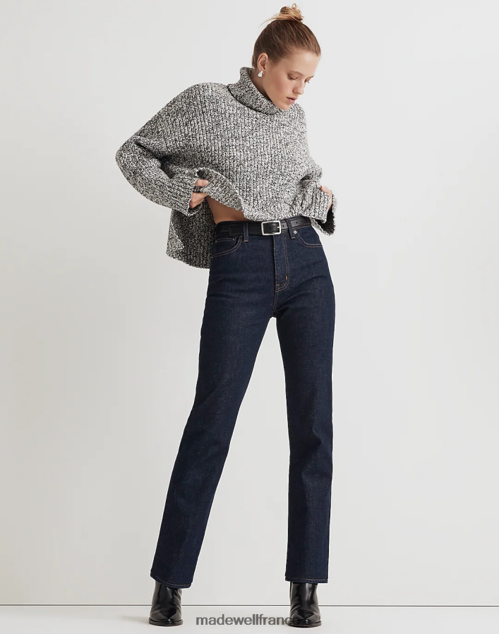 vêtements fr Madewell femmes le jean droit des années 90 lavage normand DX88282464