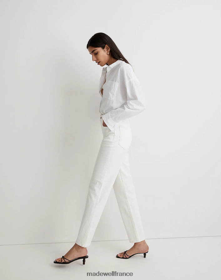 vêtements fr Madewell femmes le jean droit vintage parfait carrelage blanc DX88282535