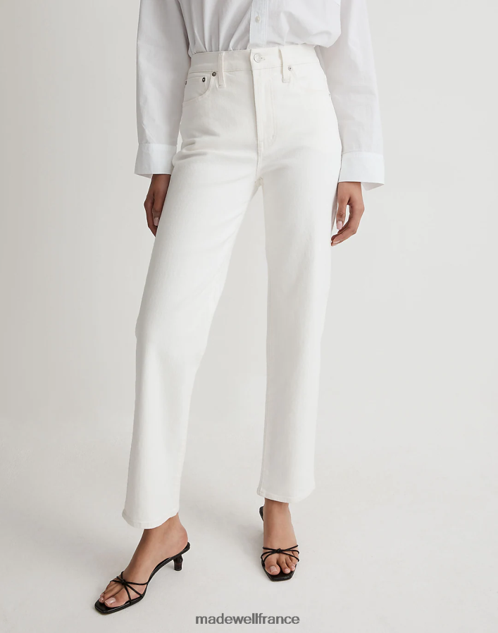 vêtements fr Madewell femmes le jean droit vintage parfait carrelage blanc DX88282535